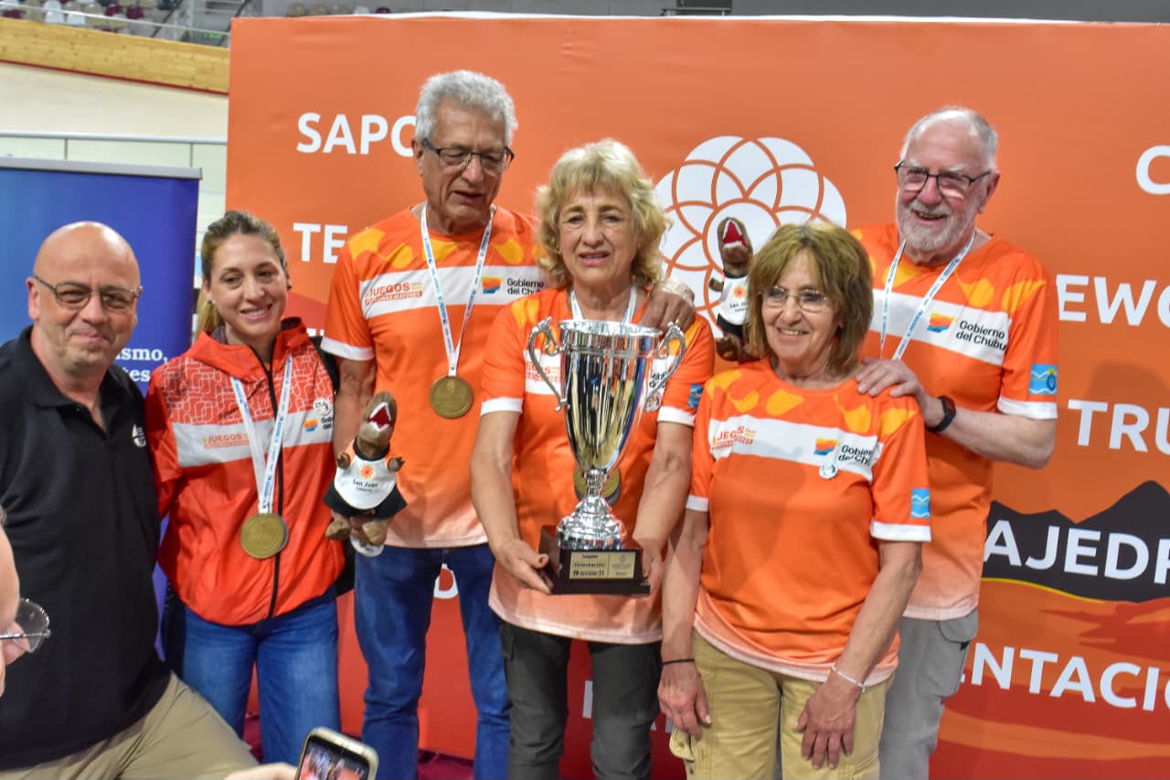 Chubut se destaca con cinco medallas en los Juegos Nacionales para Personas Mayores 2026