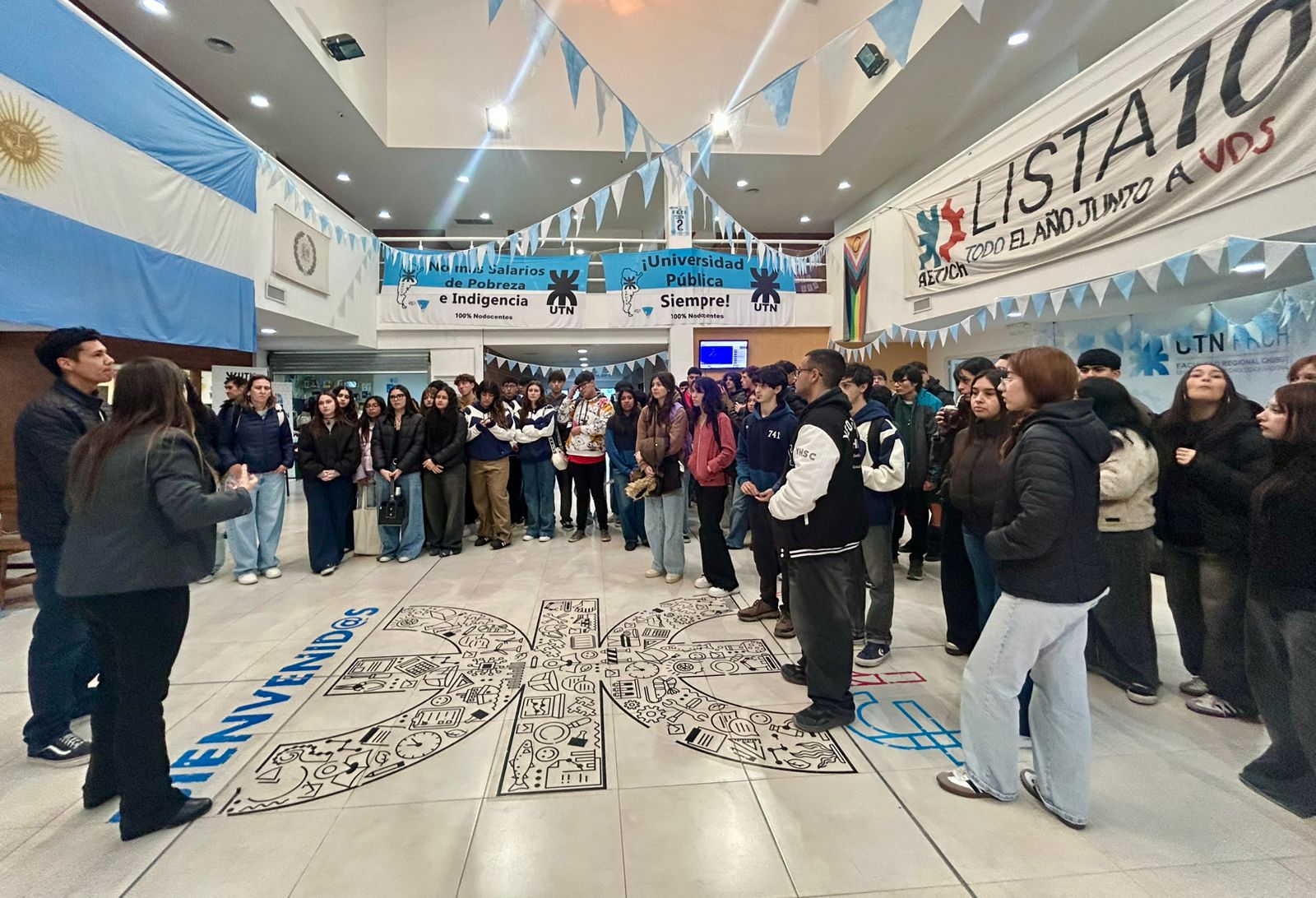 Más de 1.500 estudiantes secundarios visitaron la UTN Chubut en una jornada abierta