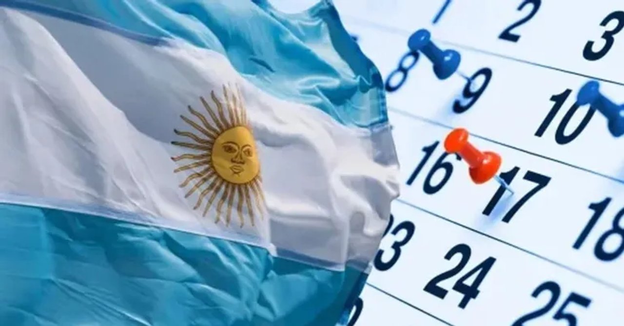 Argentina disfrutará de un fin de semana extra largo en agosto de 2026