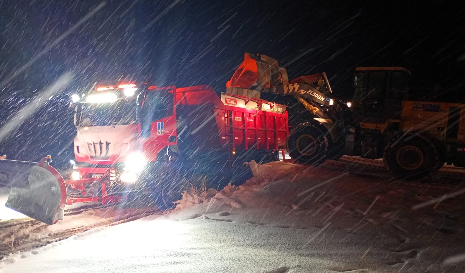 Vialidad Nacional refuerza el Plan Invernal en rutas patagónicas y mendocinas