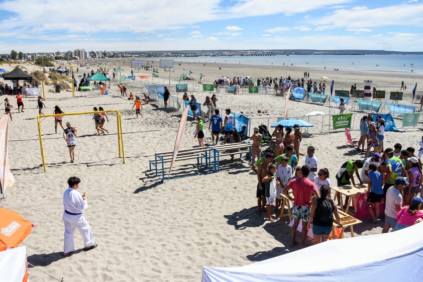 Puerto Madryn reunió a más de 600 jóvenes en los Juegos Patagonia Arena