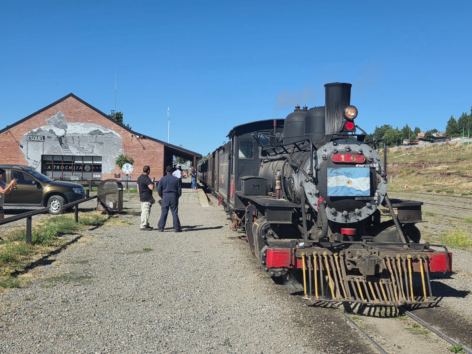 La Trochita suma un recorrido extra en el pintoresco trayecto Esquel-Nahuelpan