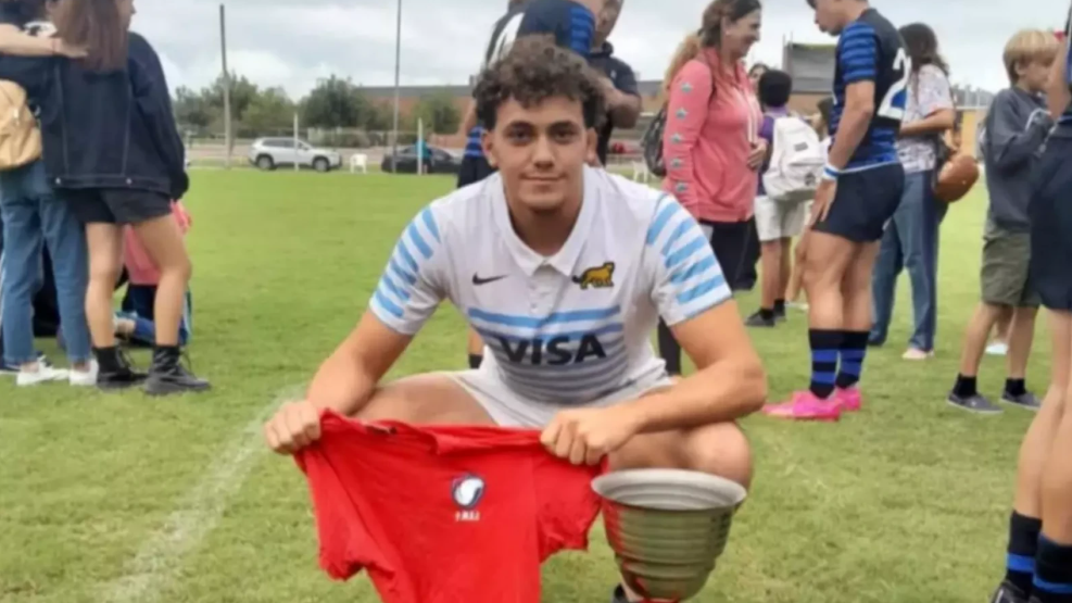 Orgullo madrynense: Tiziano Rocha fue convocado para el Mundial Juvenil de Rugby en Georgia