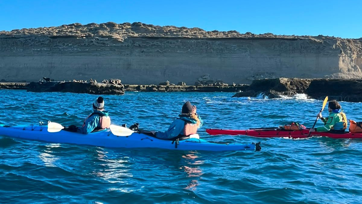 Nuevas regulaciones para la actividad de kayak en Península Valdés