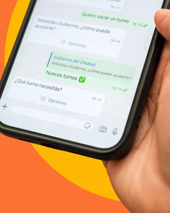 Nuevo sistema para sacar turnos médicos por WhatsApp en Chubut