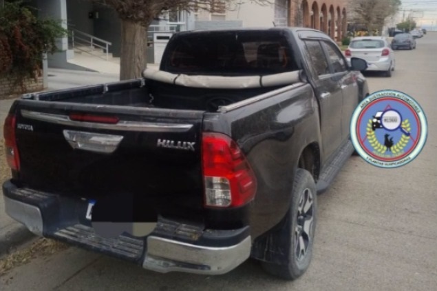 Secuestraron una camioneta gemela en Madryn
