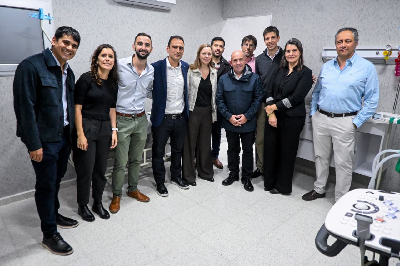 La clínica Los Alerces inauguró nuevas áreas y Sastre celebró el crecimiento sanitario de la ciudad
