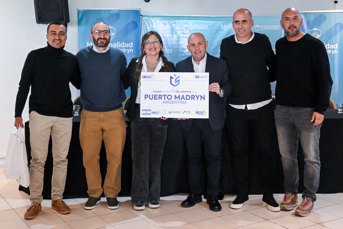 Puerto Madryn busca ser Ciudad Americana del Deporte 2027