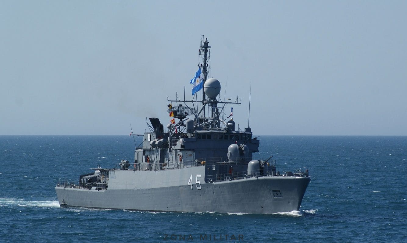 La Corbeta ARA Robinson llegará a Madryn y abrirá sus puertas al público