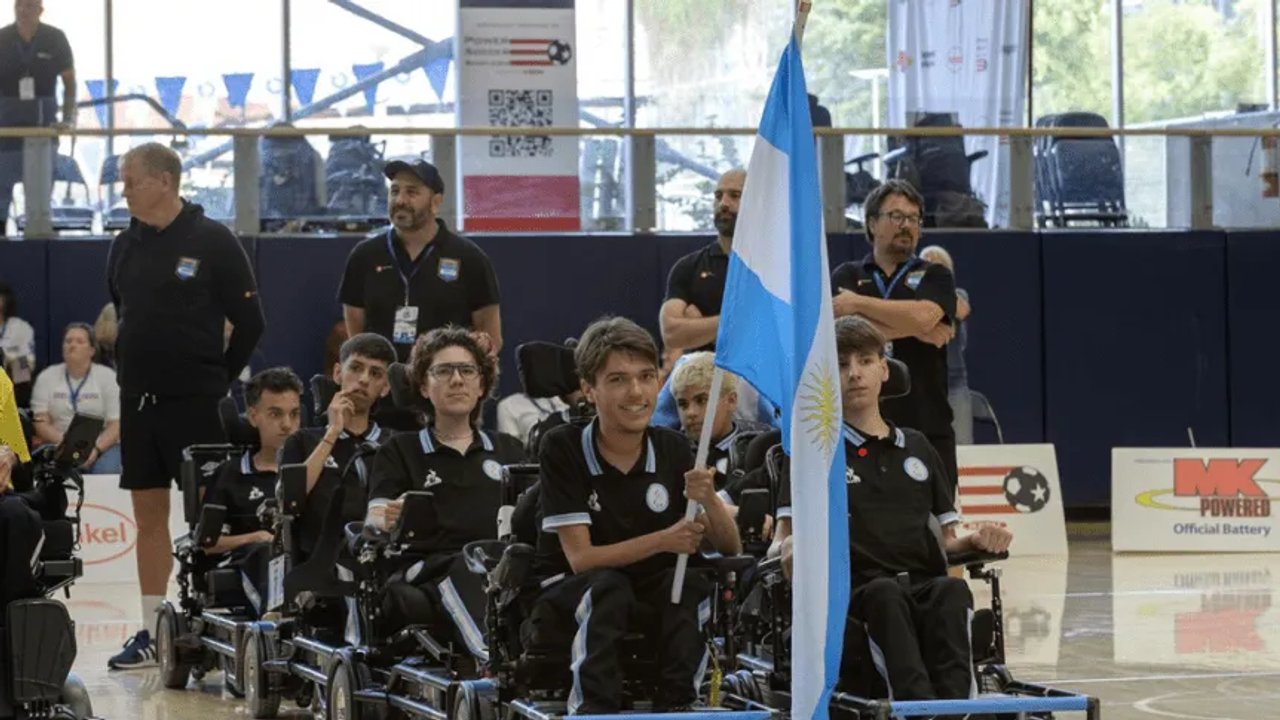 Argentina enfrenta a Inglaterra por un lugar en la final del Mundial de Powerchair Football
