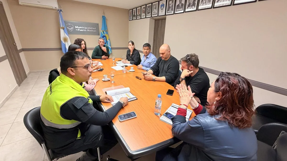 Puerto Madryn intensifica limpieza de pluviales ante posibles lluvias de El Niño