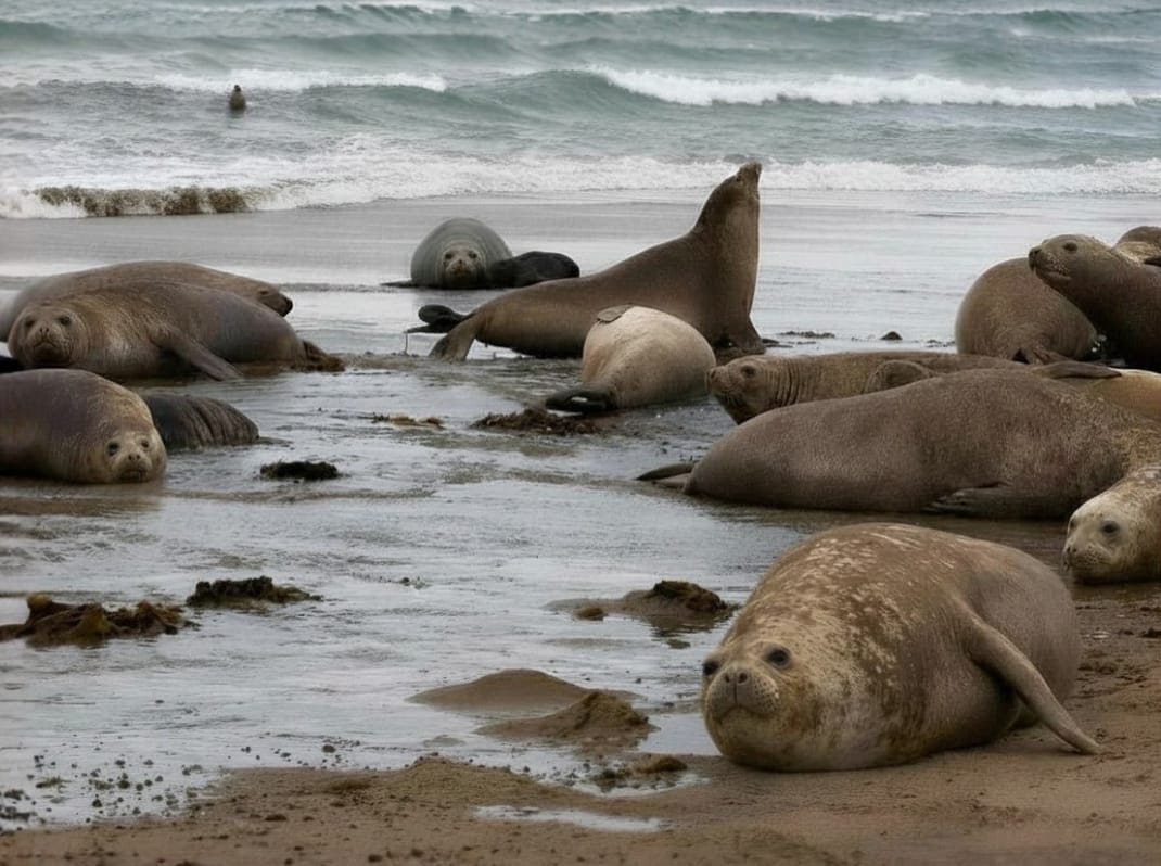 Chubut inicia plan de manejo para proteger al elefante marino del sur