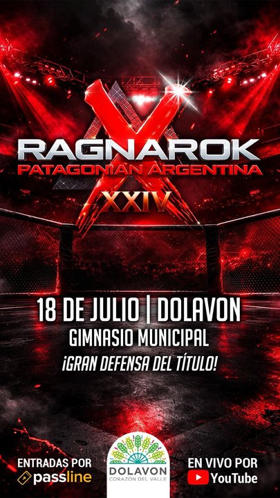 Dolavon acoge el mayor evento de artes marciales mixtas de la Patagonia