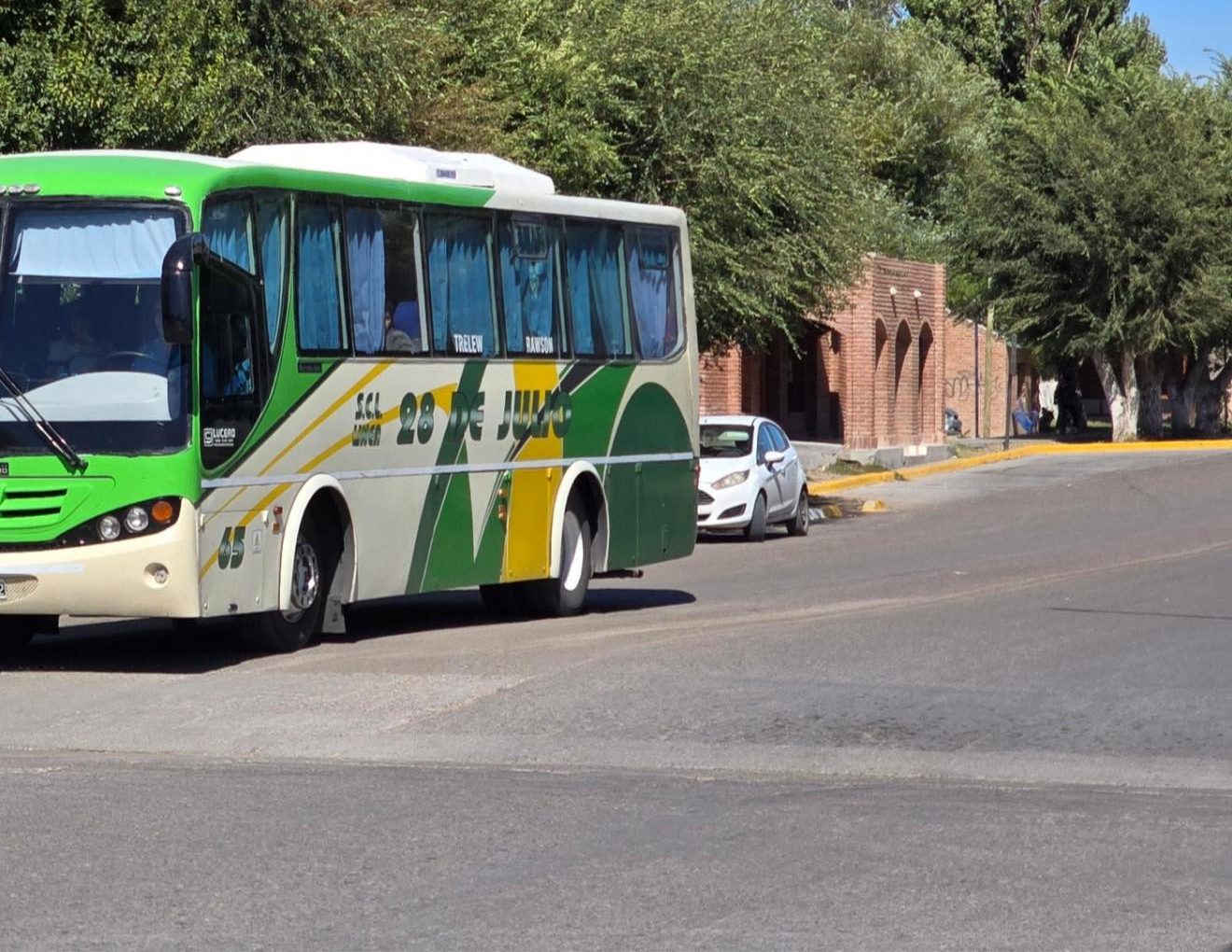 La línea 28 de Julio suspende el servicio al Valle por el mal tiempo