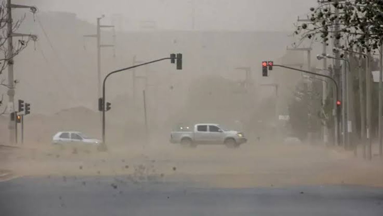 Alerta amarilla por fuertes vientos en Comodoro Rivadavia y Rada Tilly