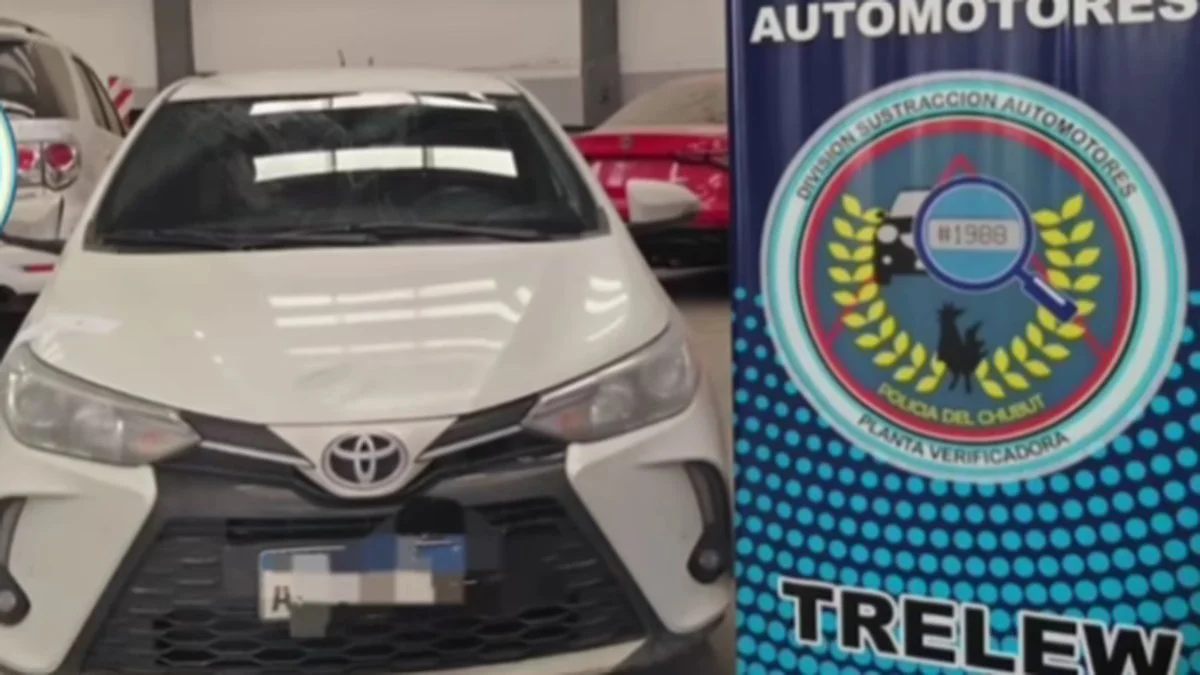 Recuperan auto robado en Trelew y una mujer es imputada por encubrimiento