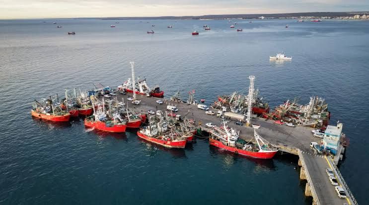 El puerto descargó casi 95.000 toneladas en cinco meses y es el segundo puerto pesquero de Argentina