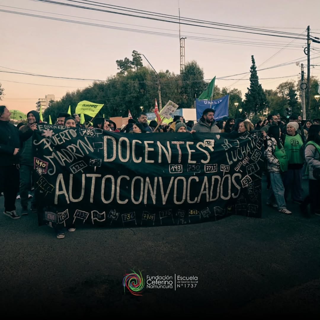 Masiva marcha en Puerto Madryn por el financiamiento universitario
