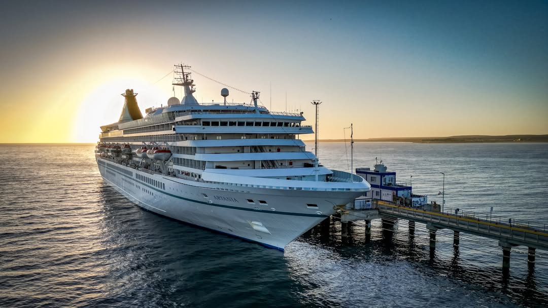 Puerto Madryn cerró la temporada de cruceros con más de 62.000 visitantes